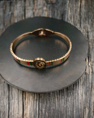 Anti-tarnish GG bracelet